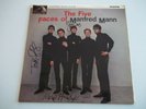 MANFRED MANN 'THE FIVE FACES OF MANFRED MAN' HMV UK1964 ORIG MONO LP signed