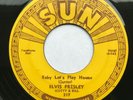 ELVIS Presley SUN 217 ORIG Pushmarks Baby Let's Play House - I'm Left... VG+