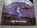 METALLICA Ride The Lightning LP 1984 Megaforce 60396-1 Elektra Megaforce Thrash