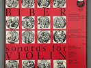 F098 Biber Violin Sonatas Lautenbacher Koch 3LP VOX BOX SVBX 552 Stereo