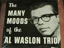 AL WASLON TRIO - LP - Many Moods - SEALED - Private Press - Columbus,Ohio - Jazz