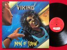 VIKING   MAN OF STRAW LP (1989) ORIG THRASH SPEED METAL   CAROLINE 1396  NM/EX