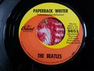 The Beatles 45 record PAPERBACK WRITER  1968 scarce SUBSIDIARY label Black print