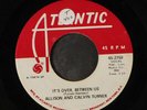 ALLISON & CALVIN TURNER: It's Over, Between Us / Same 45 (sm tol) Soul