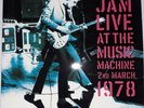 THE JAM, VINYL LP RECORD, DOUBLE,  LIVE AT THE MUSIC MACHINE 2/3/78 EXCELLENT
