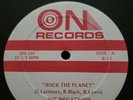 THE MEGATRONS - ROCK THE PLANET - ORIGINAL 12