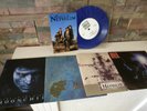 FIELDS OF THE NEPHILIM : 7'' SINGLES x 5.INTERVIEW 87, MOON CHILD, BLUE WATER..