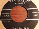 Pharaohs - Come On Baby / Walking Sad Fascination 001 Detroit Doo Wop RARE ORIG