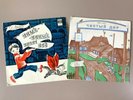 2x Vinyl Records Children's Fairy Tales USSR Vintage Russian Folk Tales Songs