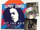 LENNY KRAVITZ -  LET LOVE RULE UK 1990  10” RECORD ORANGE VINYL + MAMA SAID CD