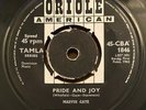 Marvin Gaye Pride and Joy UK 45 Oriole 1963 VERY RARE Funk Soul EX nice