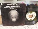 RARE - COLD TURKEY JOHN LENNON  WEST COAST PICTURE SLEEVE 45 BEATLES 1969 PRESS