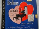 ETELKA FREUND LP Brahms Sonata 3 in F Minor Opus 5 Remington R-199-109 VERY RARE