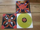 KISS - SONIC BOOM - RARE RE-ISSUE 11 TRACK YELLOW WAX  LP +G/FOLD + INSERT MINT