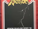 VENOM DEADLINE DEMO ‘86 LP GOLD VINYL RARE NWOBHM BLACK METAL SLAYER ANTHRAX