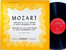 WESTMINSTER RED 1951 Mozart WLACH Serenades VIENNA PHILHARMONIC WINDS WL-5021