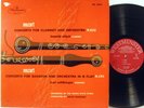 WESTMINSTER RED 1954 Mozart WLACH Clarinet Concerto RODZINSKI WL-5307