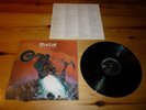 MEAT LOAF BAT OUT OF HELL VINYL ALBUM LP RECORD 33rpm +LYRIC INSERT SLEEVE EX++