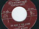 Rockabilly Bobby Milano CHALLENGE 59005 Life begins at 4 o'clock / Double talk ?