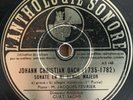 Fevrier. J.C. Bach (Sonata E-flat maj). Anthologie Sonore 68. NM(-)