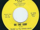 LA Surf / Rocker - Russ & Sting-Rays CAROL 102 Do the surf / I'm cryin ?  1965