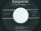 WV Rockabilly Rudy Thacker EMPEROR 4 White lightning / Battle of New Orleans +4?
