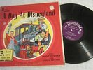 A DAY AT DISNEYLAND -- LP # ST-3901 -- Record & Picture Book, WALT DISNEY, 1957