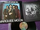 TELEVISION Marquee Moon LP 1977 French edition 1st press Butterfly label  insert