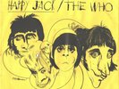 THE WHO--PICTURE SLEEVE + 45--(HAPPY JACK)--PS--PIC--SLV