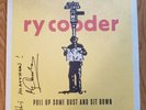 RY COODER Pull Up Some Dust And Sit Down 2LP SIGNED Nonesuch 2011 BLUES ROCK
