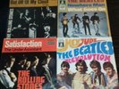 4 Musikbox Singles -   THE BEATLES  /  THE ROLLING STONES -