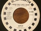 JANICE I Need You Like A Baby Roulette 1969 promo northern soul 45 HEAR