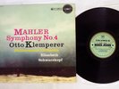 KLEMPERER MAHLER SYMPHONY NO.4 COLUMBIA OS 3125 Japan FLIPBACK COVER VINYL LP