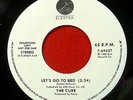 THE CURE - Let's Go To Bed - Rare US Promo 7