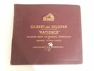 Gilbert and Sullivan - Patience - Rupert D'Oyly Carte - HMV - Shellac Records