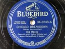 PIANO BLUES: BIG MACEO - ‘CHICAGO BREAKDOWN/ WINTER TIME BLUES' BLUEBIRD 78
