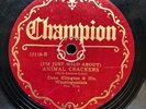 DUKE ELLINGTON WASHINGTONIANS ‘ANIMAL CRACKERS’+ FESS WILLIAMS  1926 CHAMPION 78