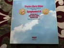 CHARLES-MARIE WIDOR THE COMPLETE ORGAN SYMPHONIES VOLUME 1 RCA 1977 4LP BOXSET