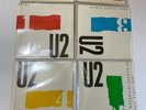 U2 PAC 3 , 4 Vinyl 45's UK Special CBS Records Collector Set