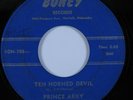 Rockabilly 45 PRINCE ARKY & WESTERNERS Ten Horned Devil BONEY HEAR