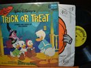 Disney Trick or Treat Stories Songs Halloween LP Disneyland 1358 w/mask sleeve