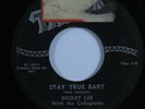 Rockabilly Doo Wop 45 DICKEY LEE Stay True Baby TAMPA HEAR