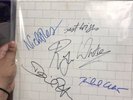 Pink Floyd The Wall Lp 1st Pressing Autographed