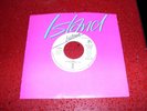 U2 WITH OR WITHOUT YOU PROMO 45 VINYL RECORD PINK ISLAND SLEEVE