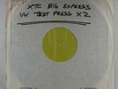 XTC The Big Express UK 2LP 1984 Megare First 2x Green Label Testpress Aug 84