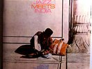 BARNEY WILEN+ JAZZ MEETS INDIA RARE ORIG '67 GERMAN-ONLY SABA STEREO LP w/INSERT