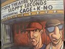 PORN THEATRE USHERS - SLOPPY SECONDS (VINYL 2EP)  2000   RARE   CAGE + K-NO