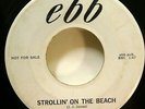 HOLLYWOOD FLAMES 45 Frankenstein's Den / Strollin EBB doowop VG+ halloween Kz40