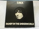 T rex LP album. Dandy in the underworld 1977 includes poster.