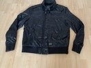Mens G-STAR RAW GARNER BOMBER STYLE JACKET BLACK